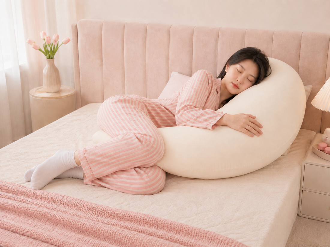 Người Nằm Nghiêng Nên Ôm Gối Thế Nào Cho Đúng?