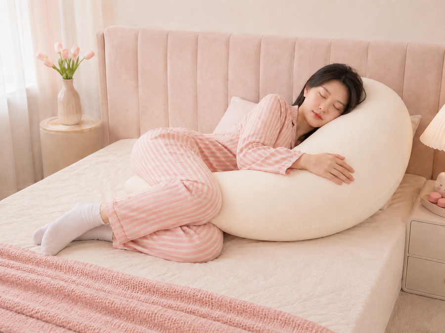 Người Nằm Nghiêng Nên Ôm Gối Thế Nào Cho Đúng?